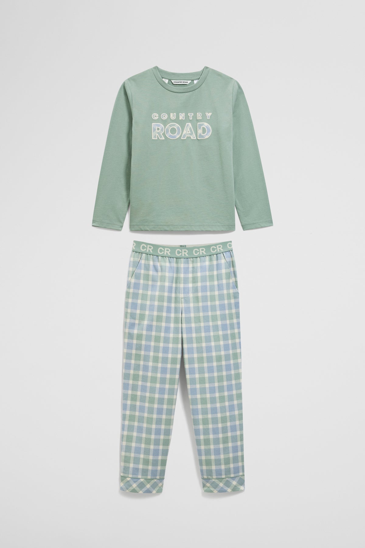 Long Sleeve Logo Pyjama
