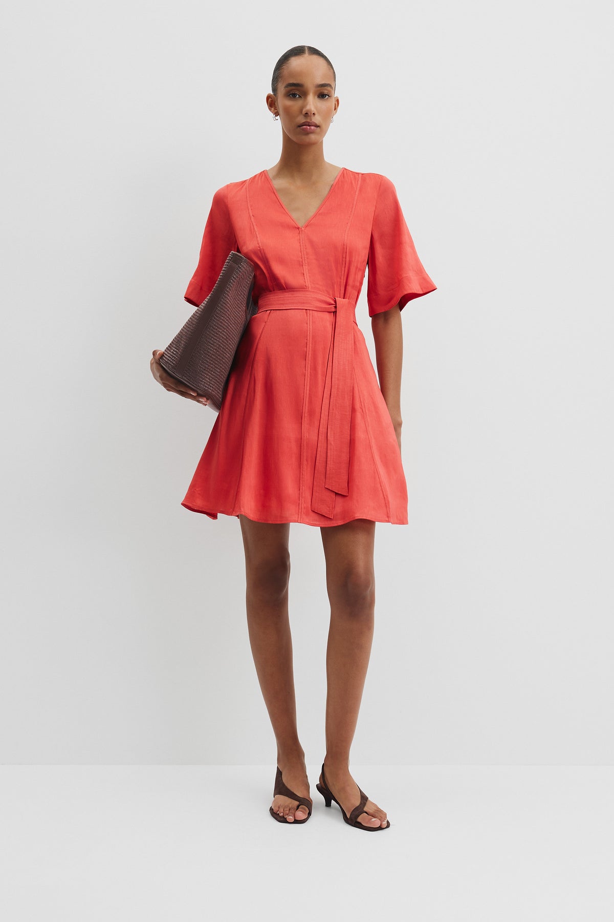 Panelled Mini Dress