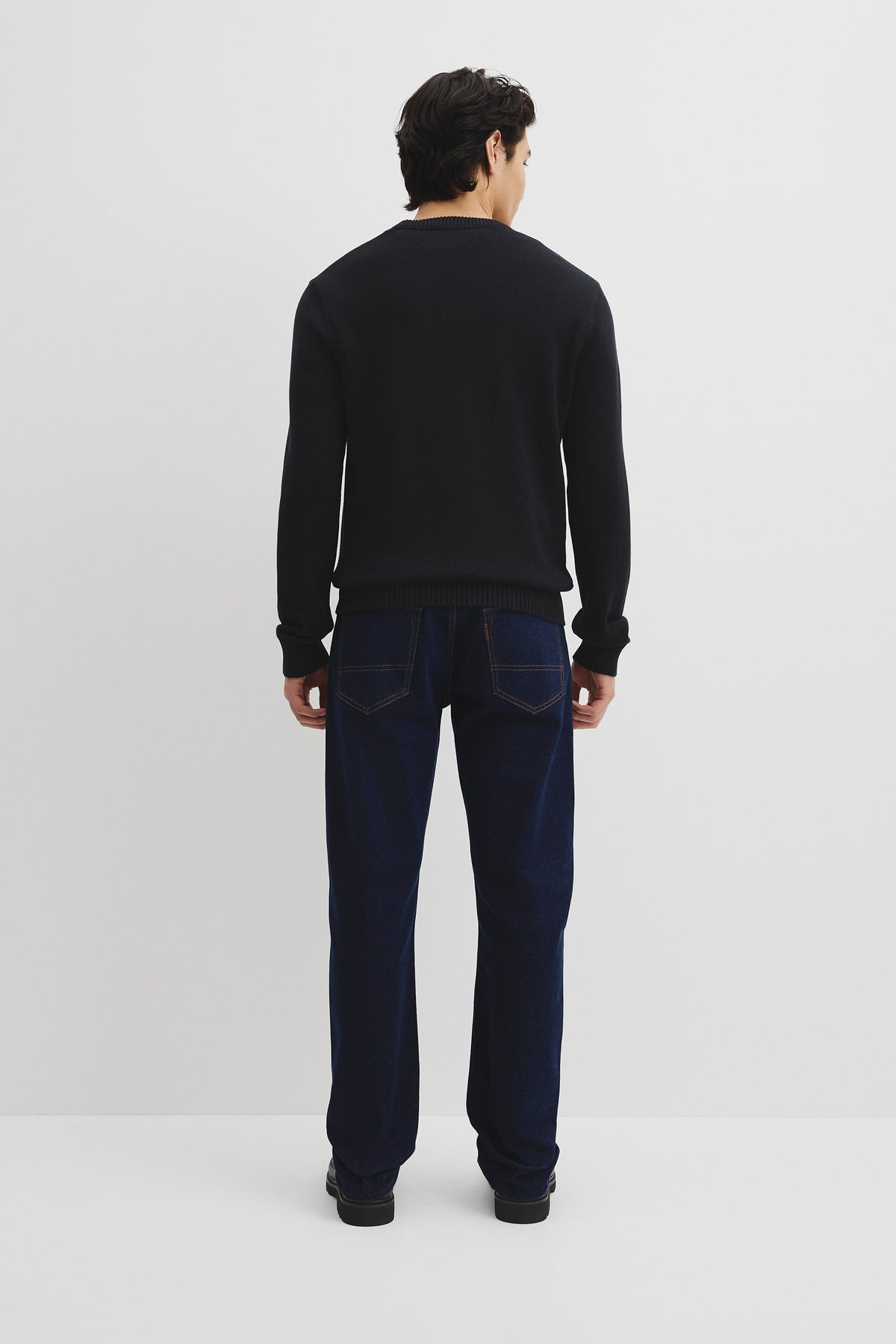 Australian Good Earth Cotton Crew Neck Knit