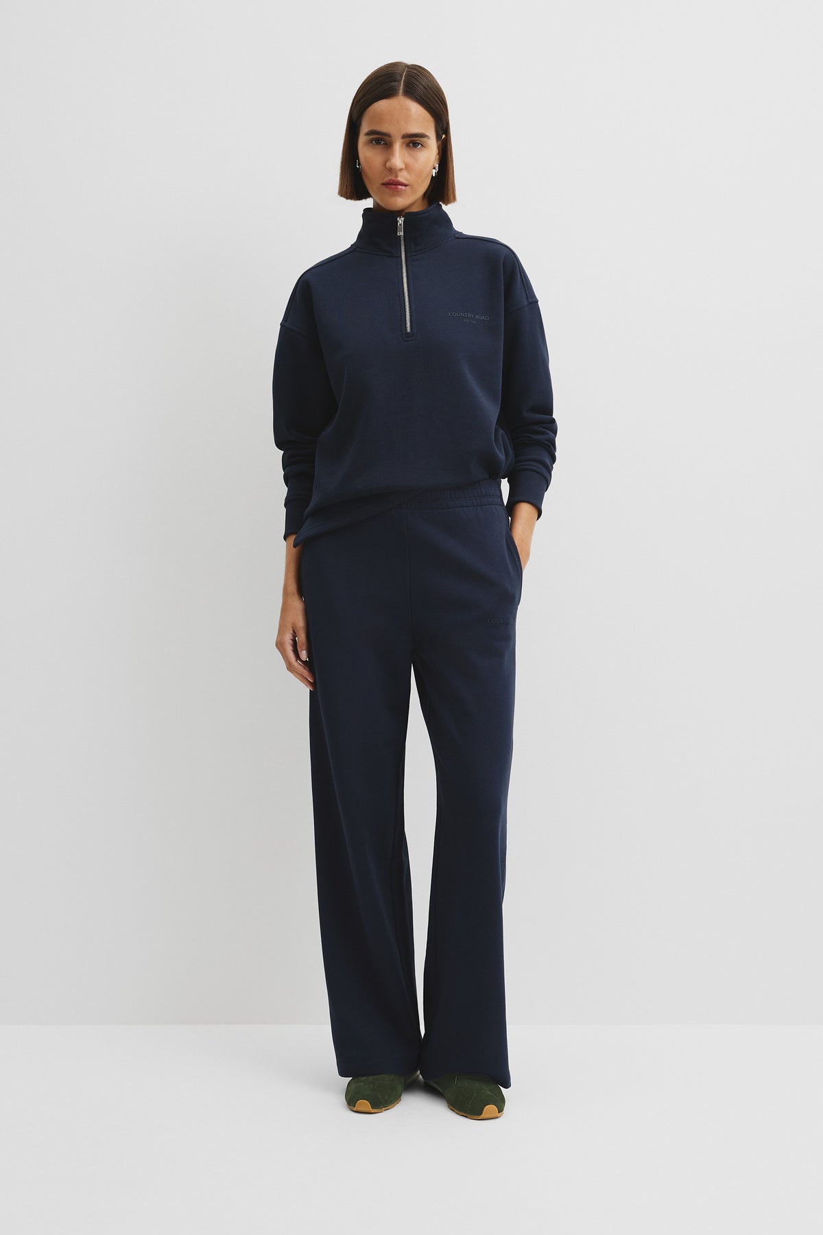 Straight Leg Track Pant