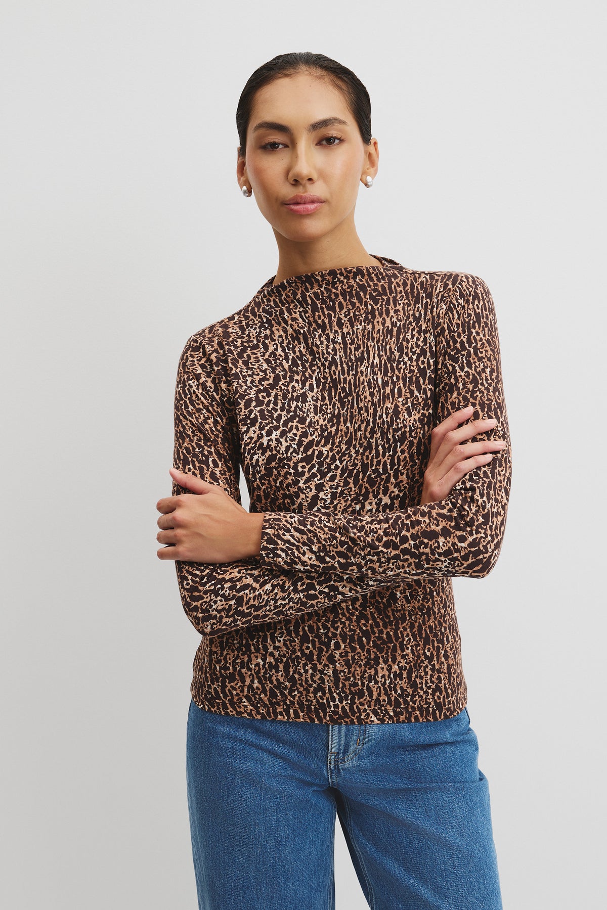 Print Jersey Top