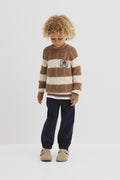 Block Stripe Knit
