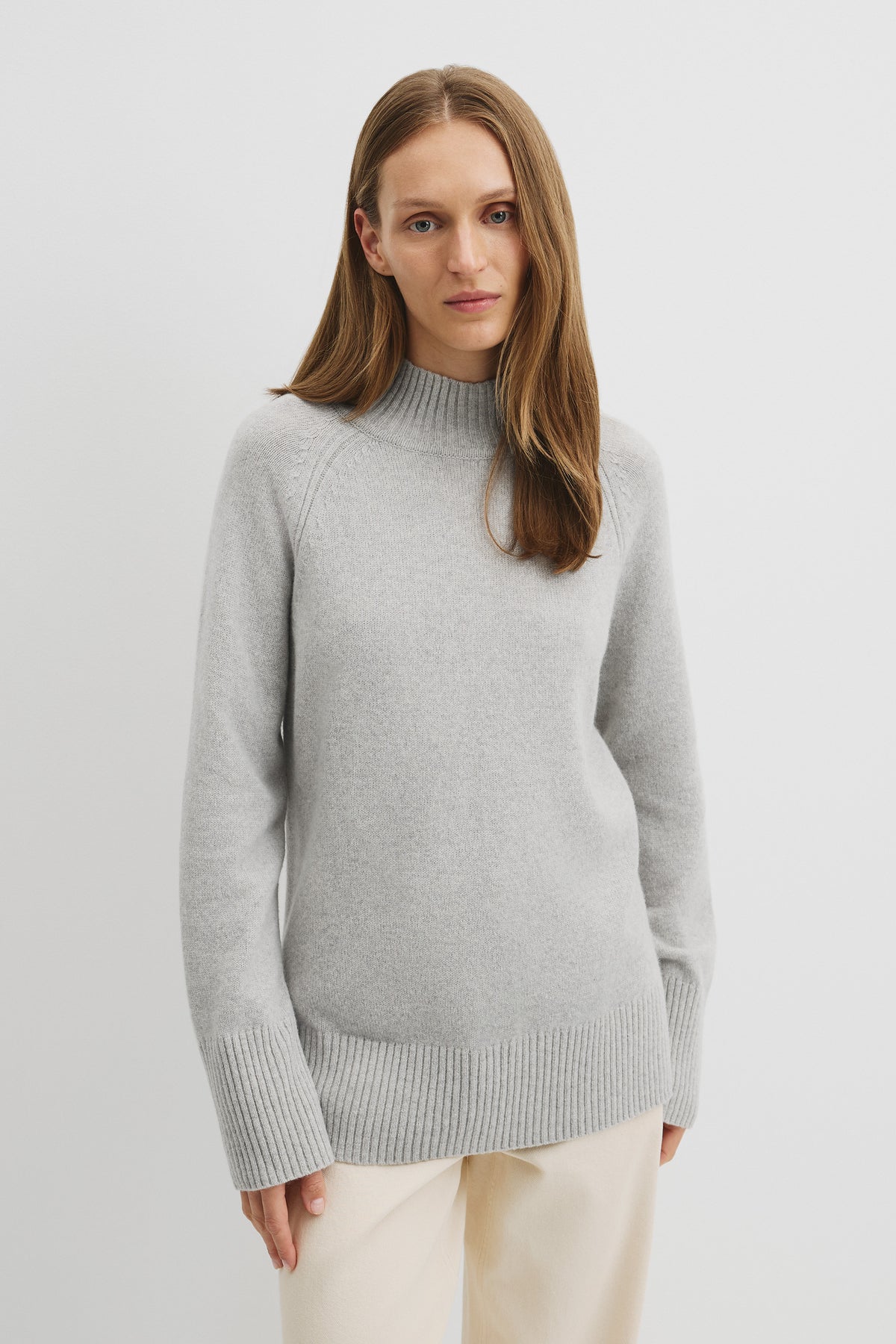 Merino Funnel Neck Knit