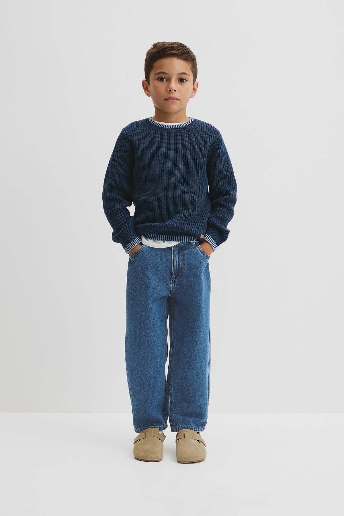 Rib Detail Knit