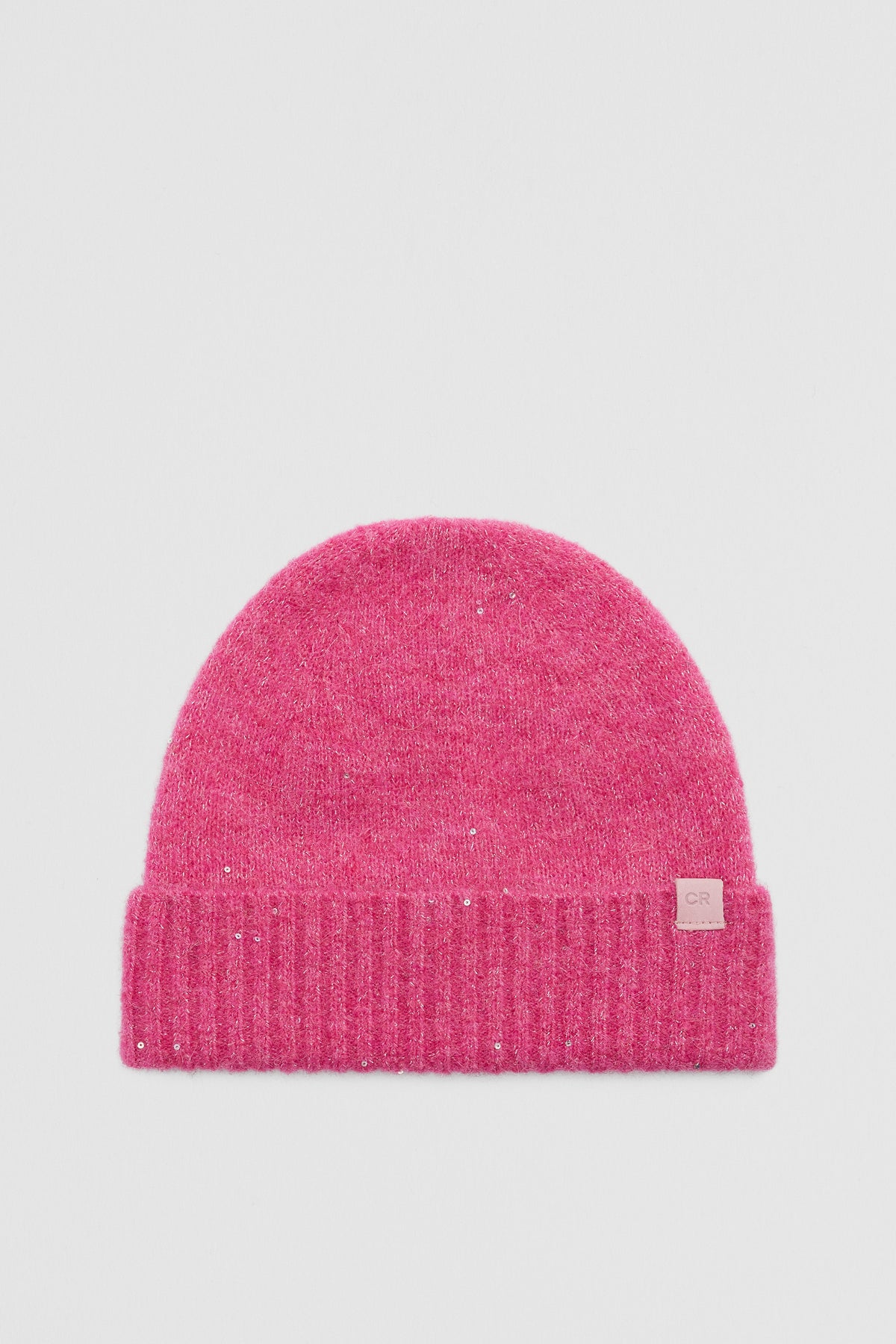 Sequin Fluffy Beanie