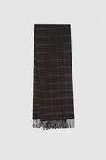 Woven Check Scarf