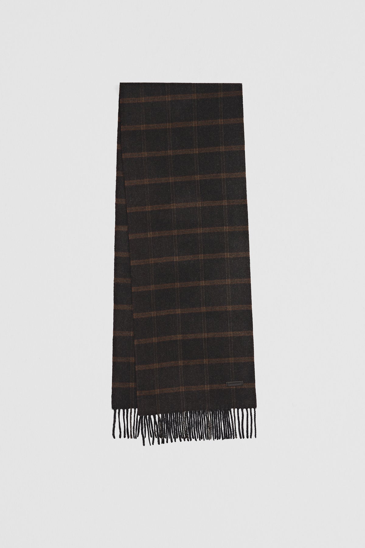 Woven Check Scarf