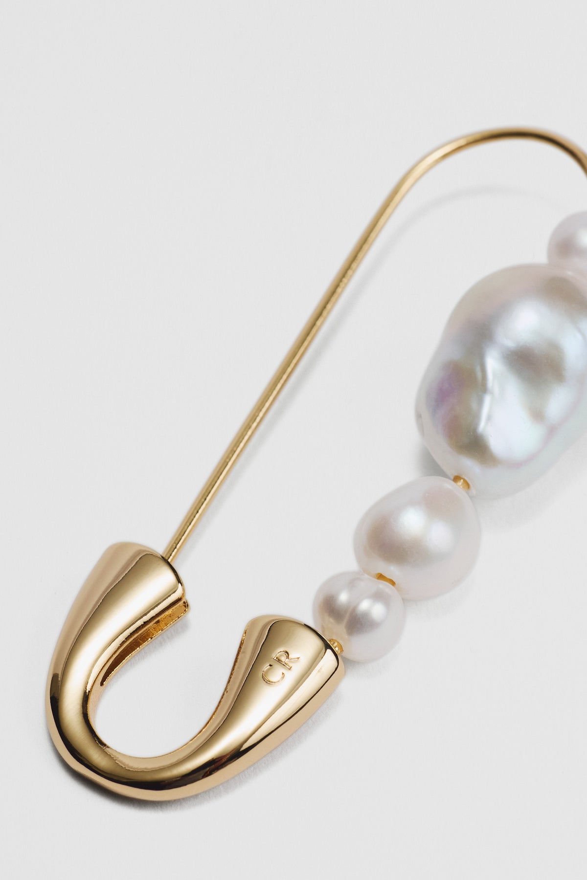 Lila Freshwater Pearl Brooch