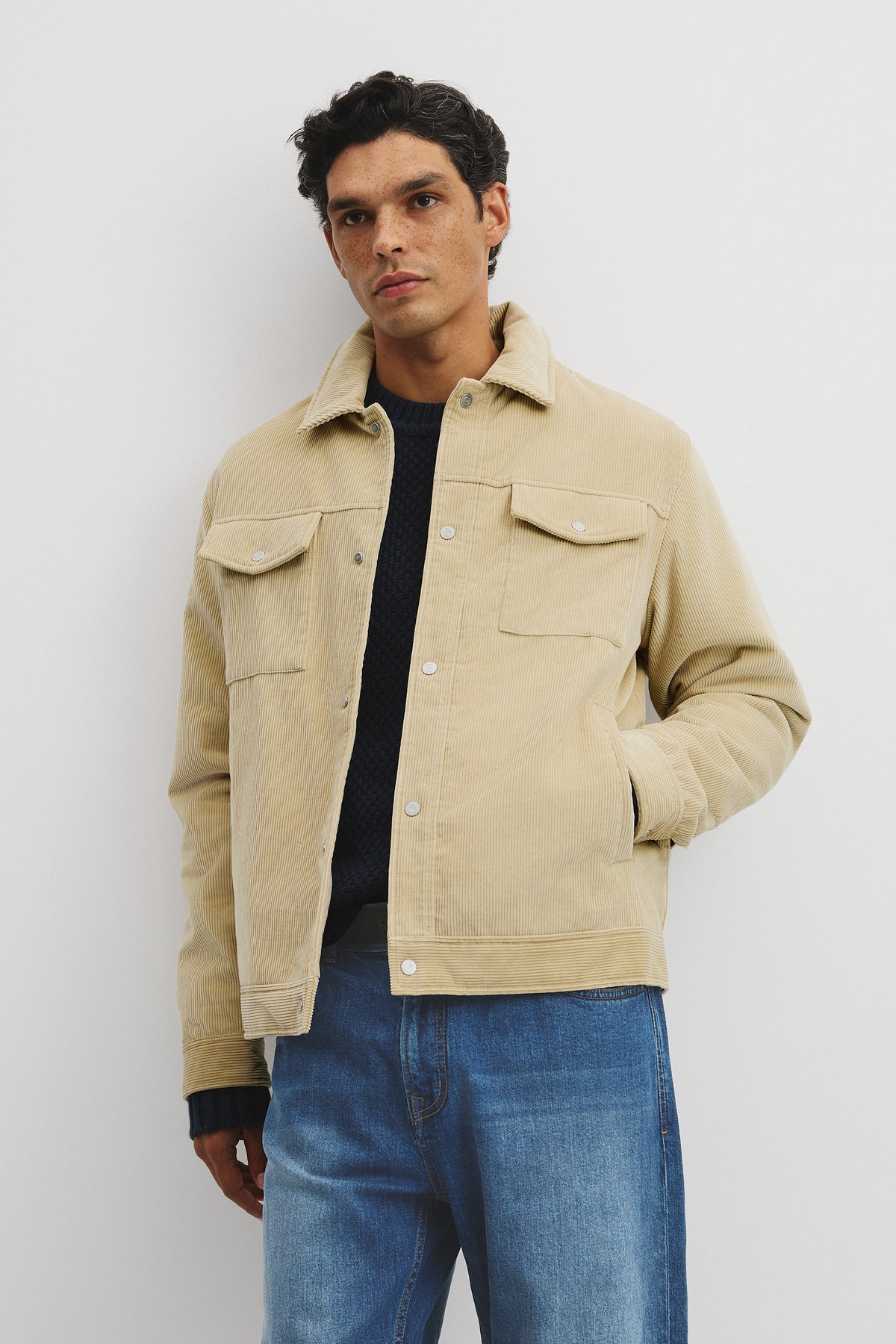 Cord Trucker Jacket