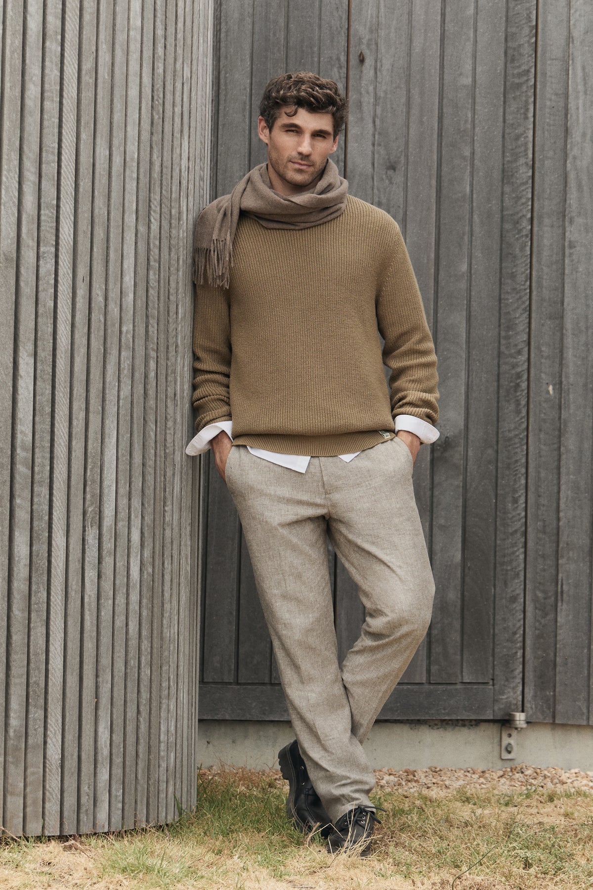 Workwear Australian Cotton Crew Knit