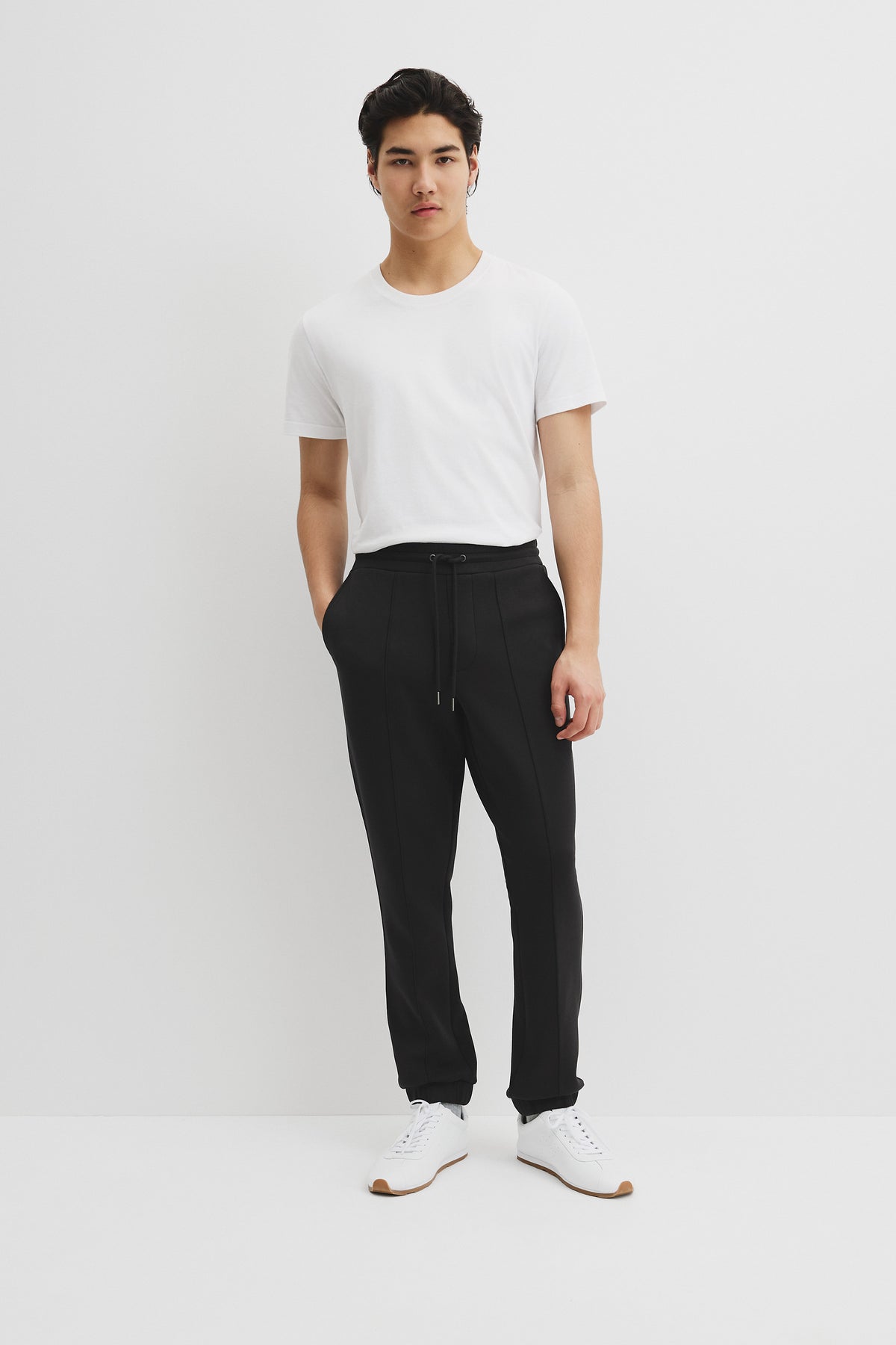 Pintuck Jogger