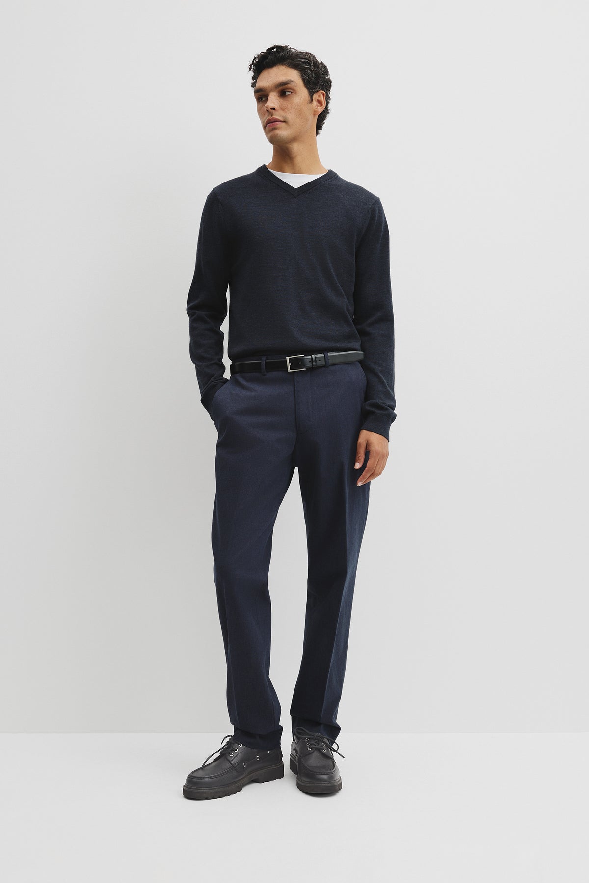 Textured Trouser