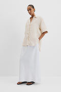 Organically Grown Linen Oversized Linen Shirt