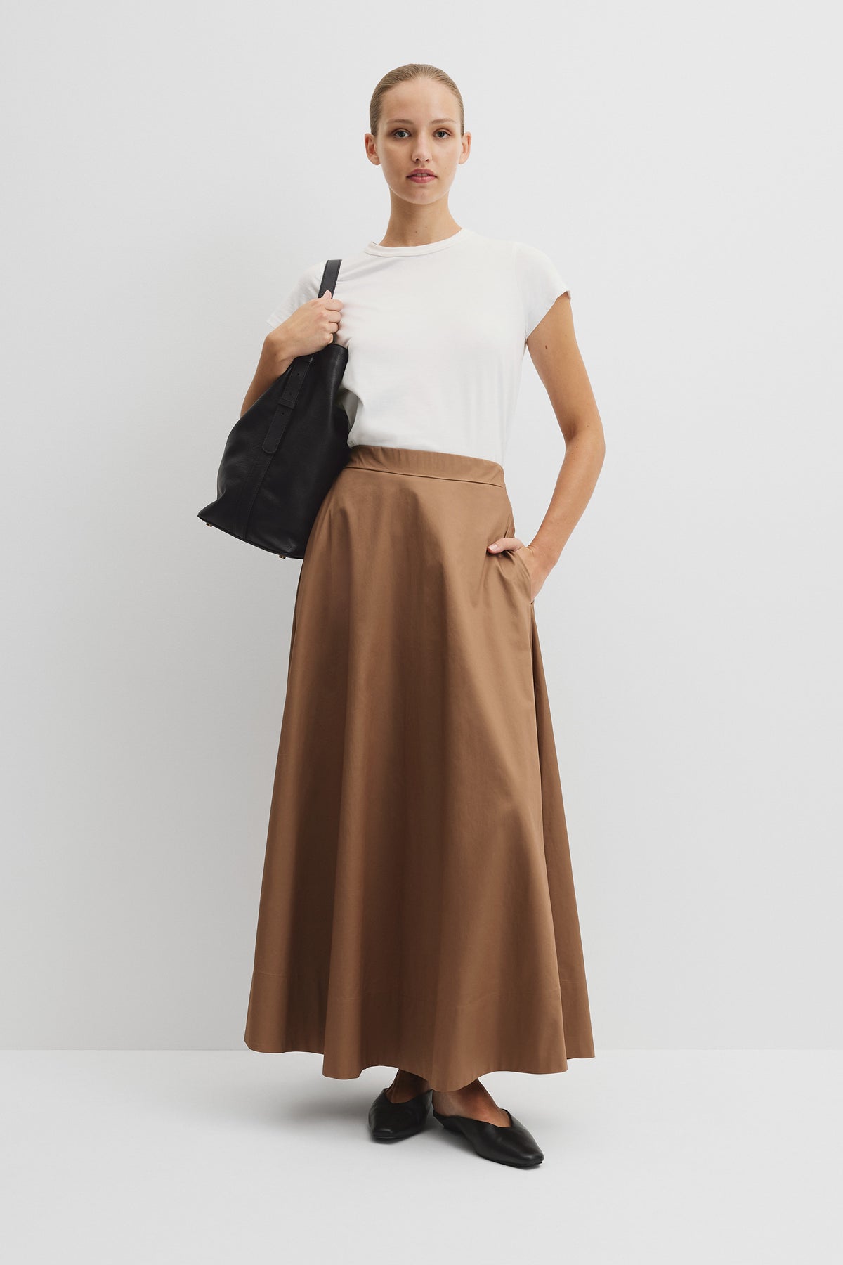 Dirndl Maxi Skirt