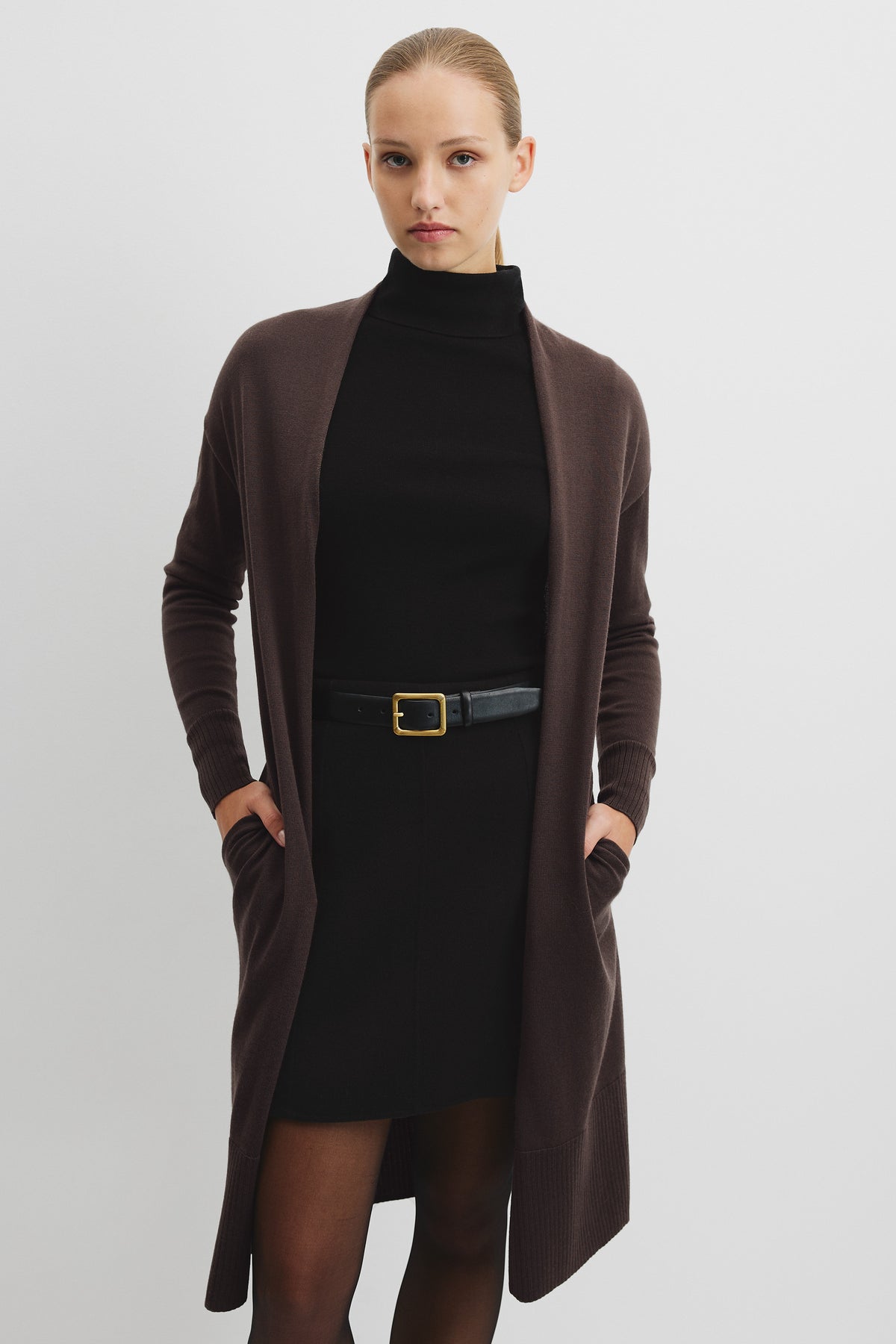 Lightweight Merino Longline Cardigan