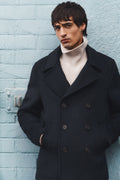 Wool Blend Pea Coat