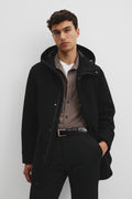 Wool Blend Duffle Coat