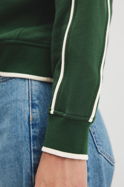 Australian Cotton Tipped Crew Neck Sweat