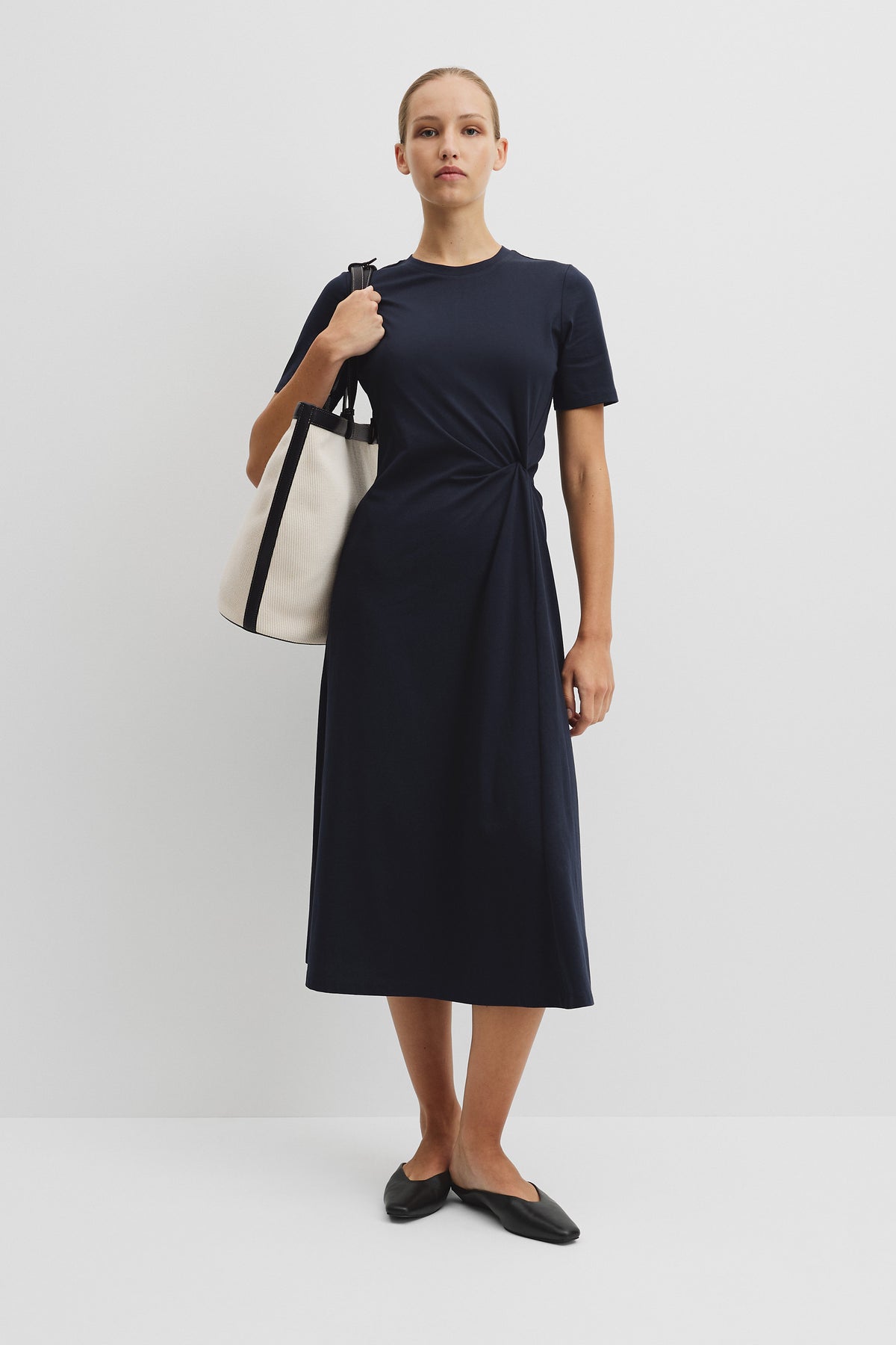 Australian Cotton Twist Jersey Dress