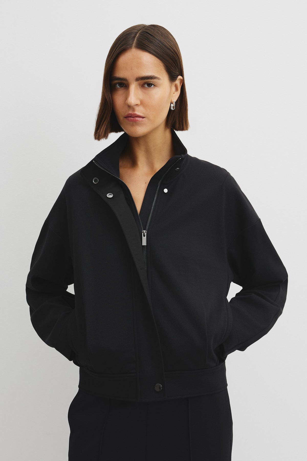Twill Track Jacket