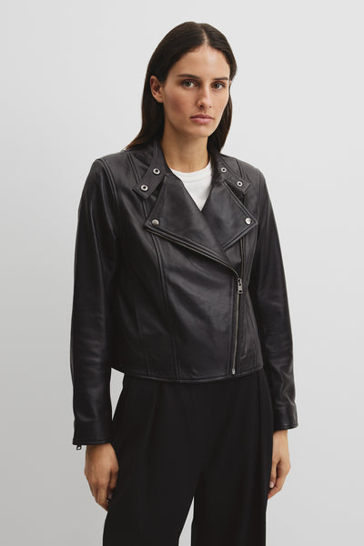 Leather Biker Jacket
