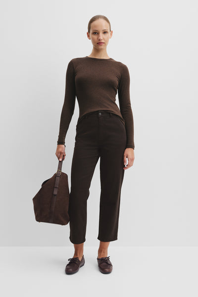 Crop Curve Jean