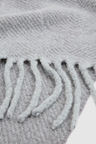 Alpaca Blend Herringbone Scarf