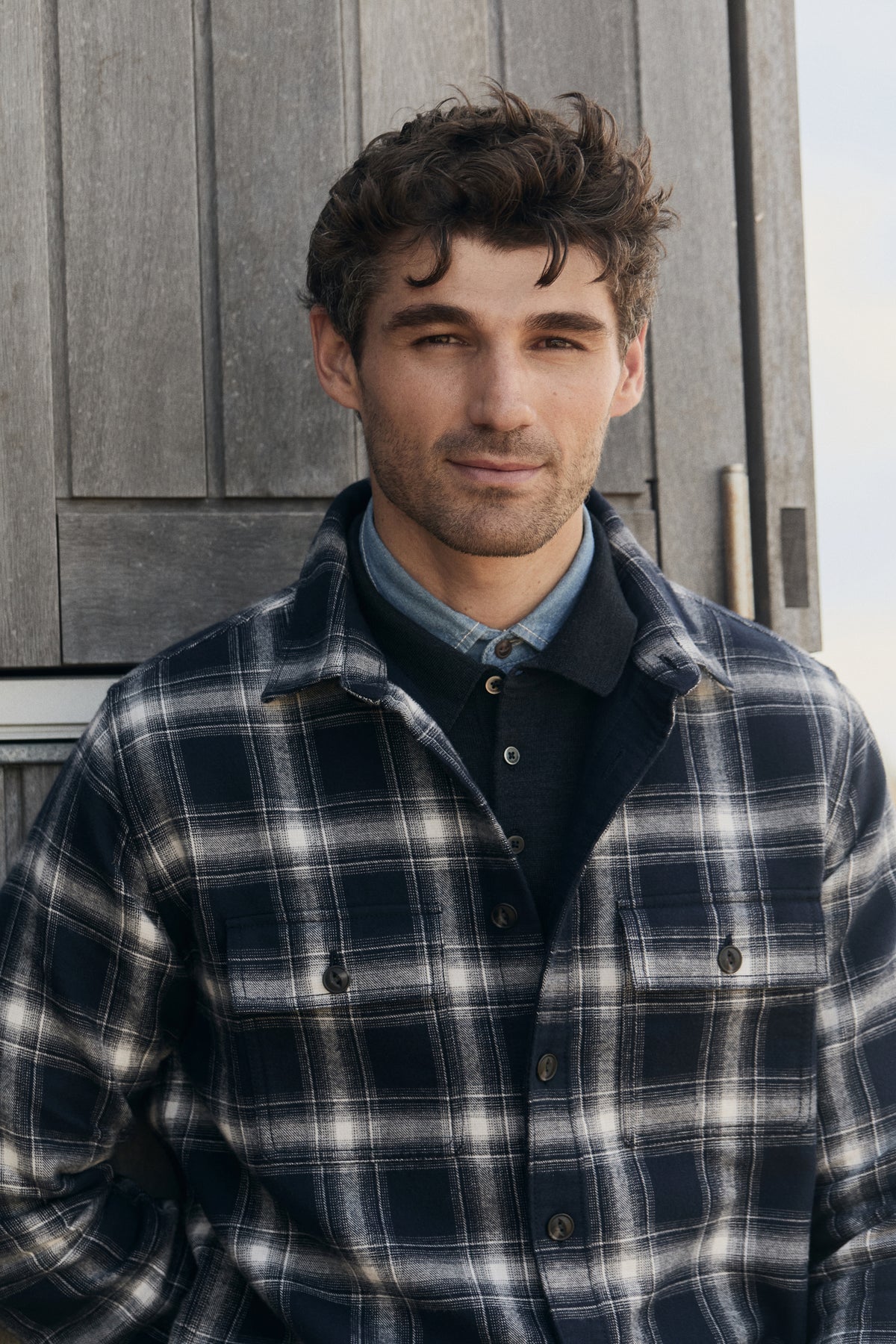 Workwear Check Overshirt