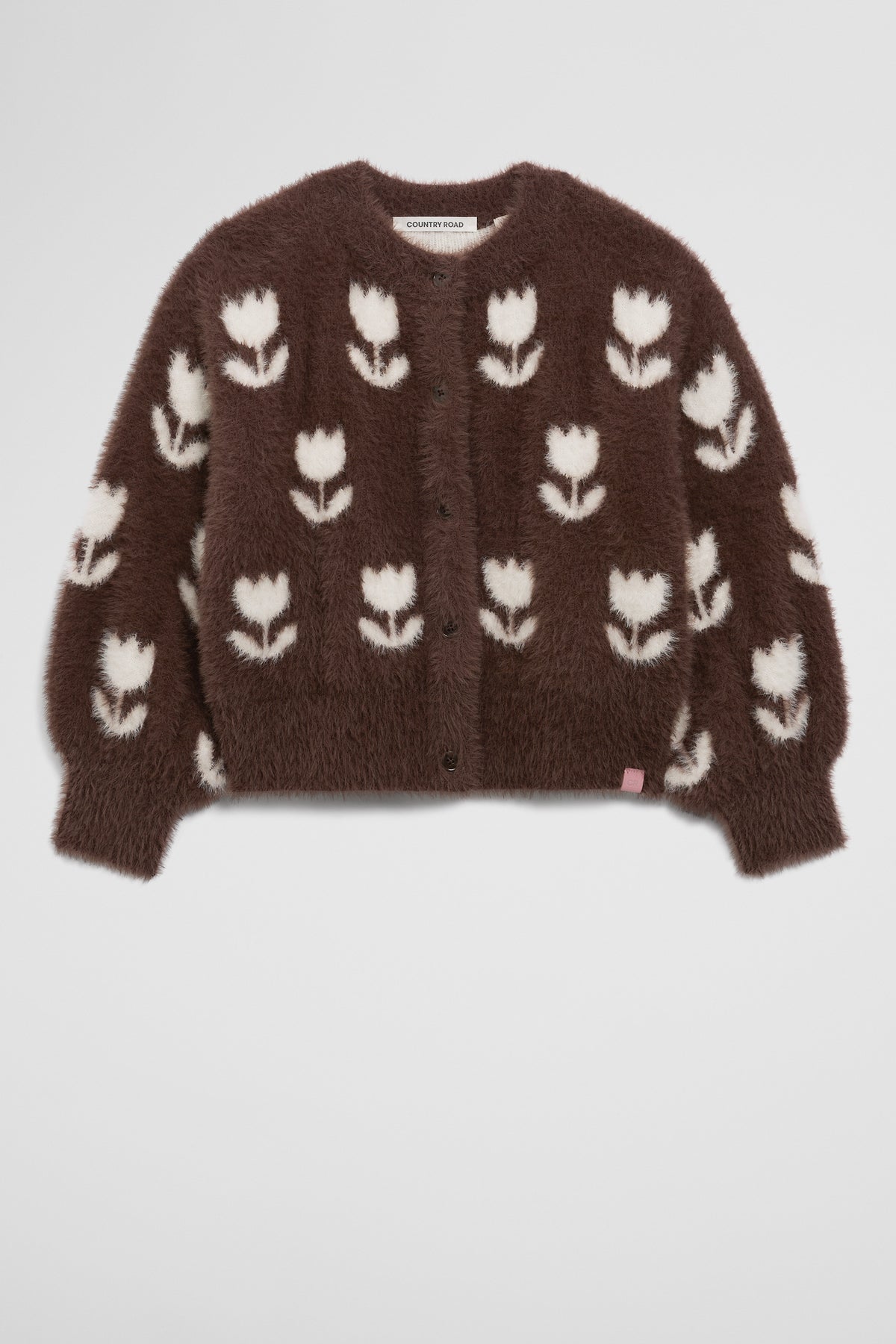 Floral Jacquard Knit