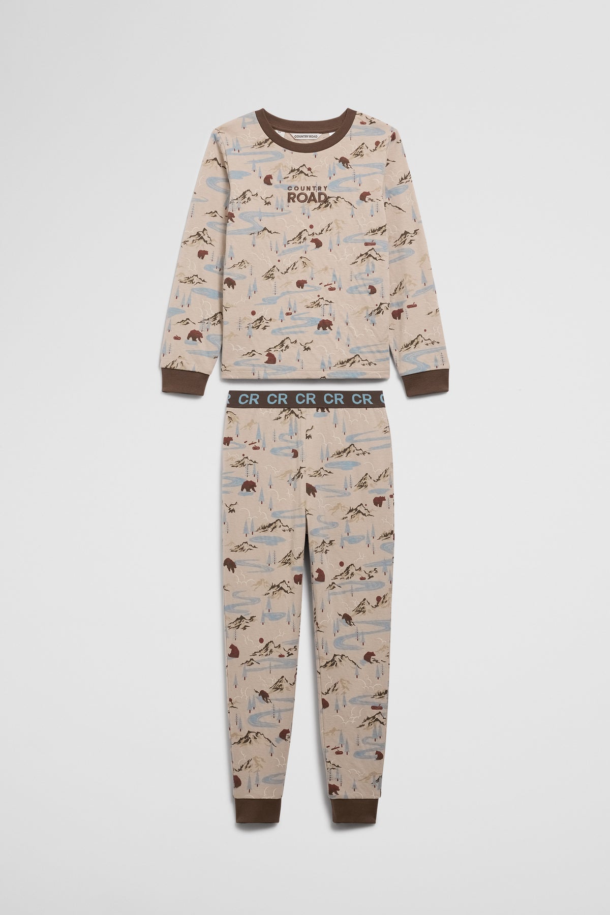 Australian Cotton Bear Print Pyjama