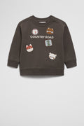 Organically Grown Cotton Woodlands Logo Sweat