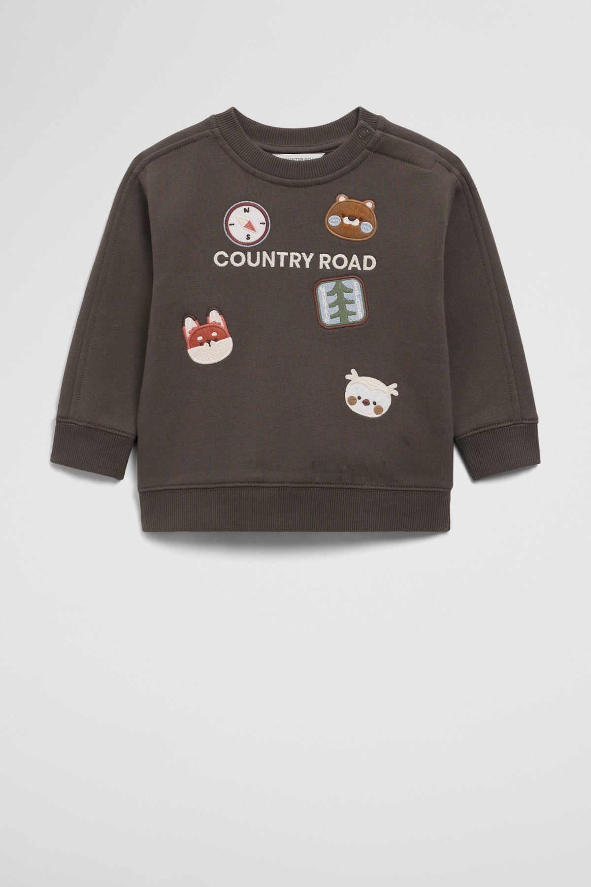 Organically Grown Cotton Woodlands Logo Sweat