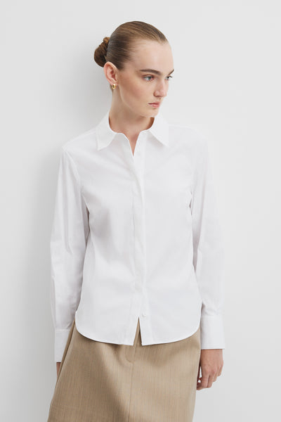Stretch Slim Fit Poplin Shirt