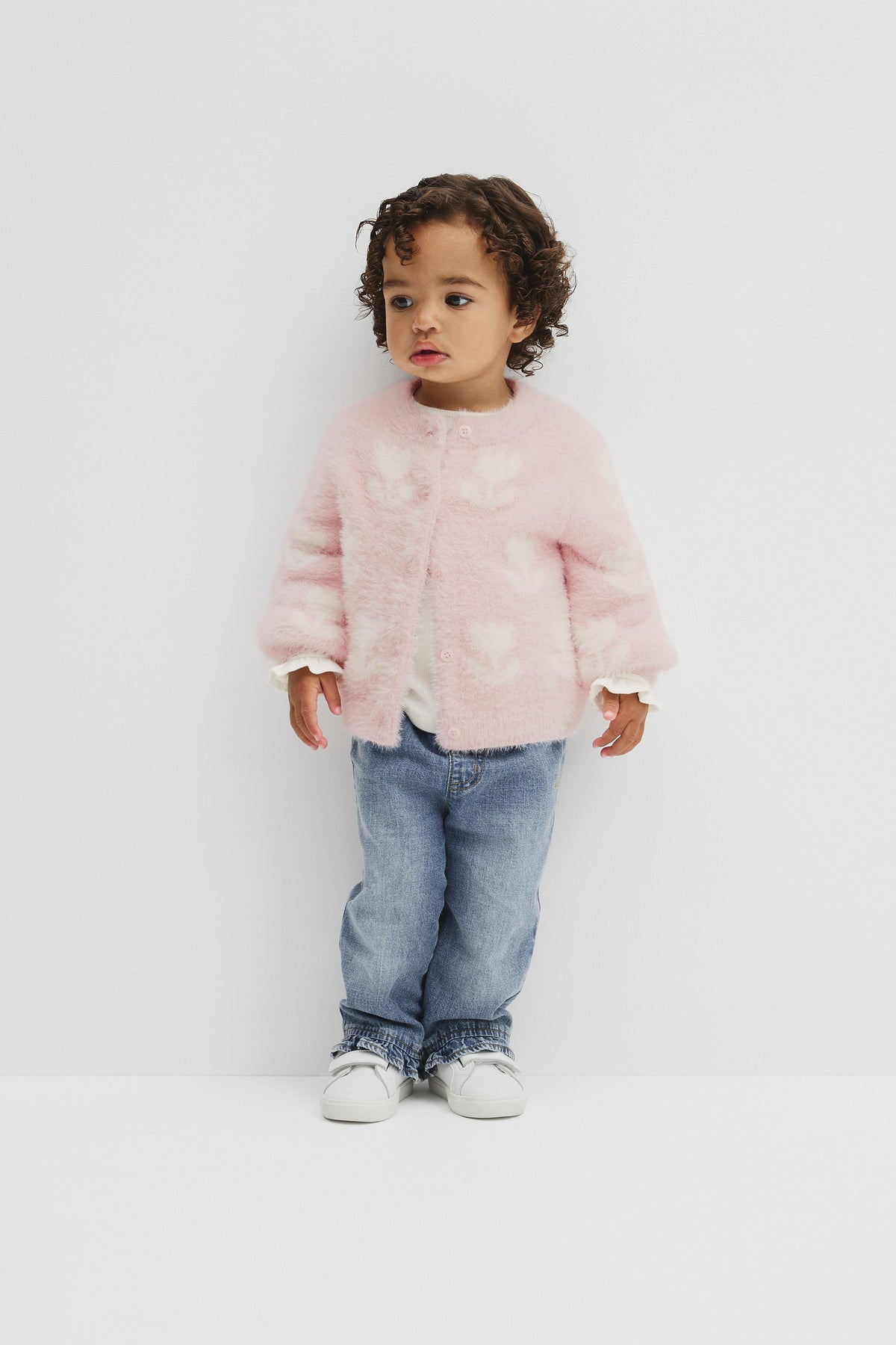 Floral Jacquard Knit