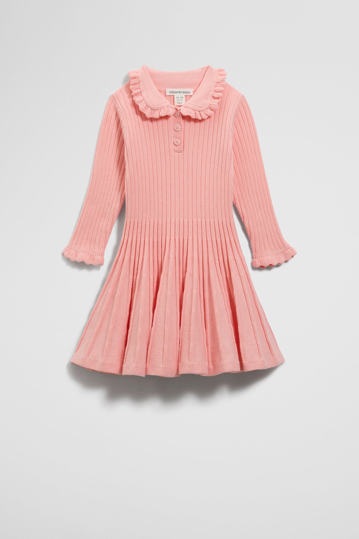 Collared Knit Dress