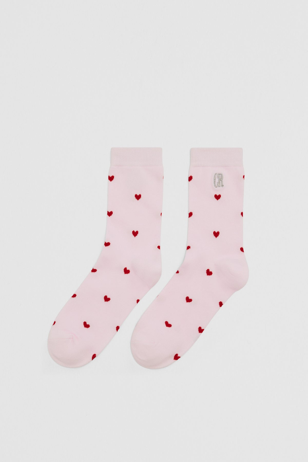 Country Road Heart Sock