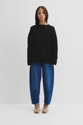 Teen Exposed Seam Knit