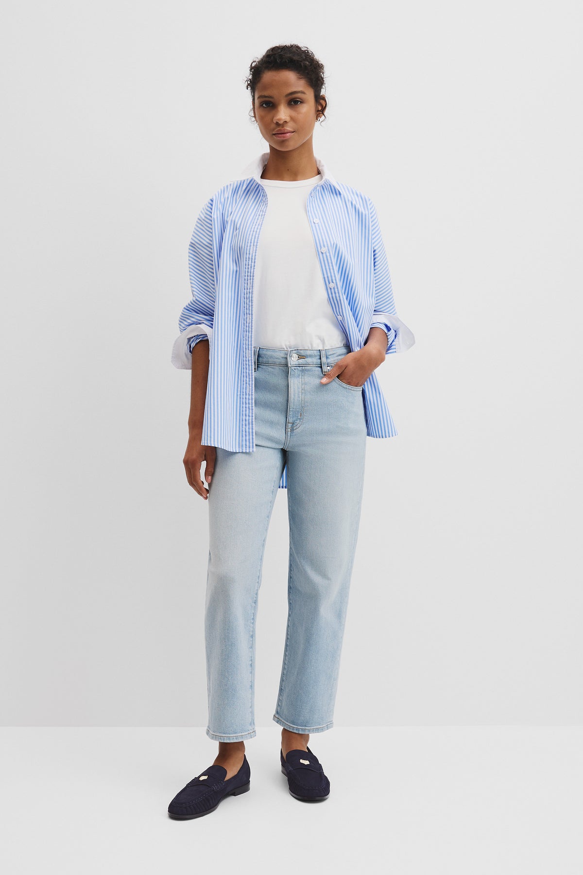 Classic Mid Rise Straight Jean
