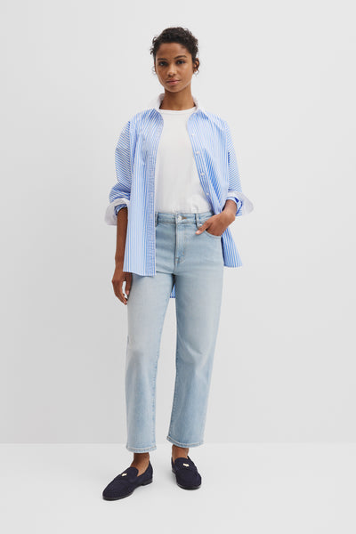 Classic Mid Rise Straight Jean