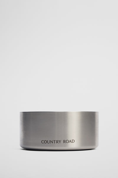 Axel Small Metallic Pet Bowl