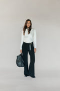 Draped Long Sleeve Shirt