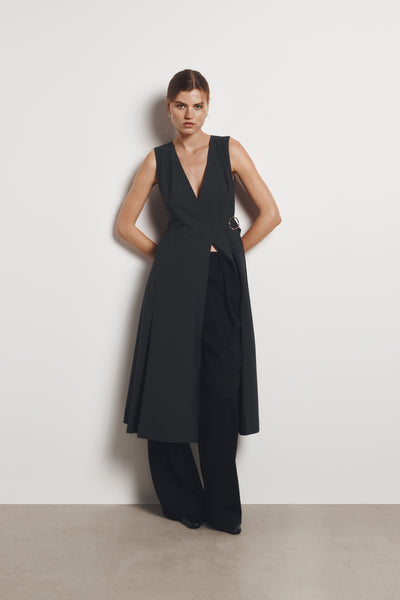 Wool Wrap Dress