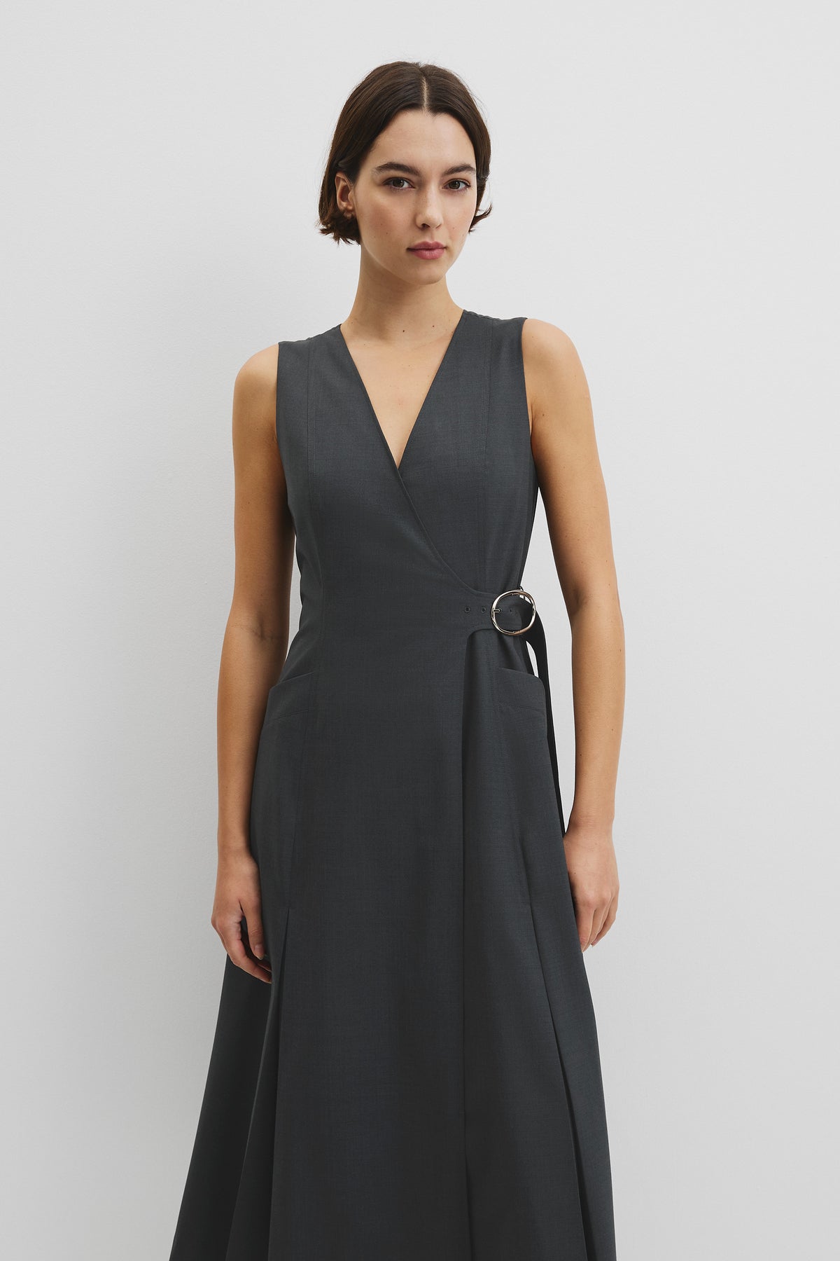 Wool Wrap Dress