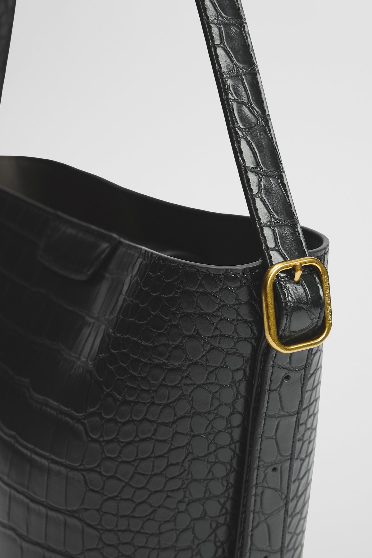 Structured Bucket Bag