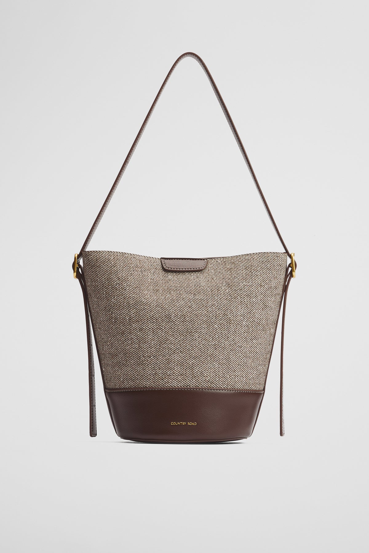 Structured Bucket Bag