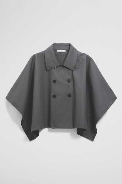 Button Through Cape