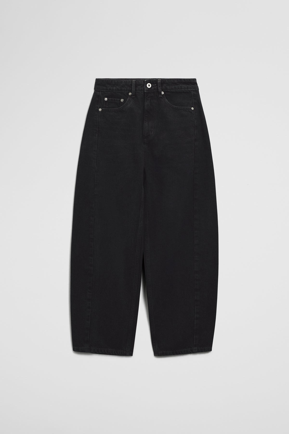 High Rise Barrel Jean