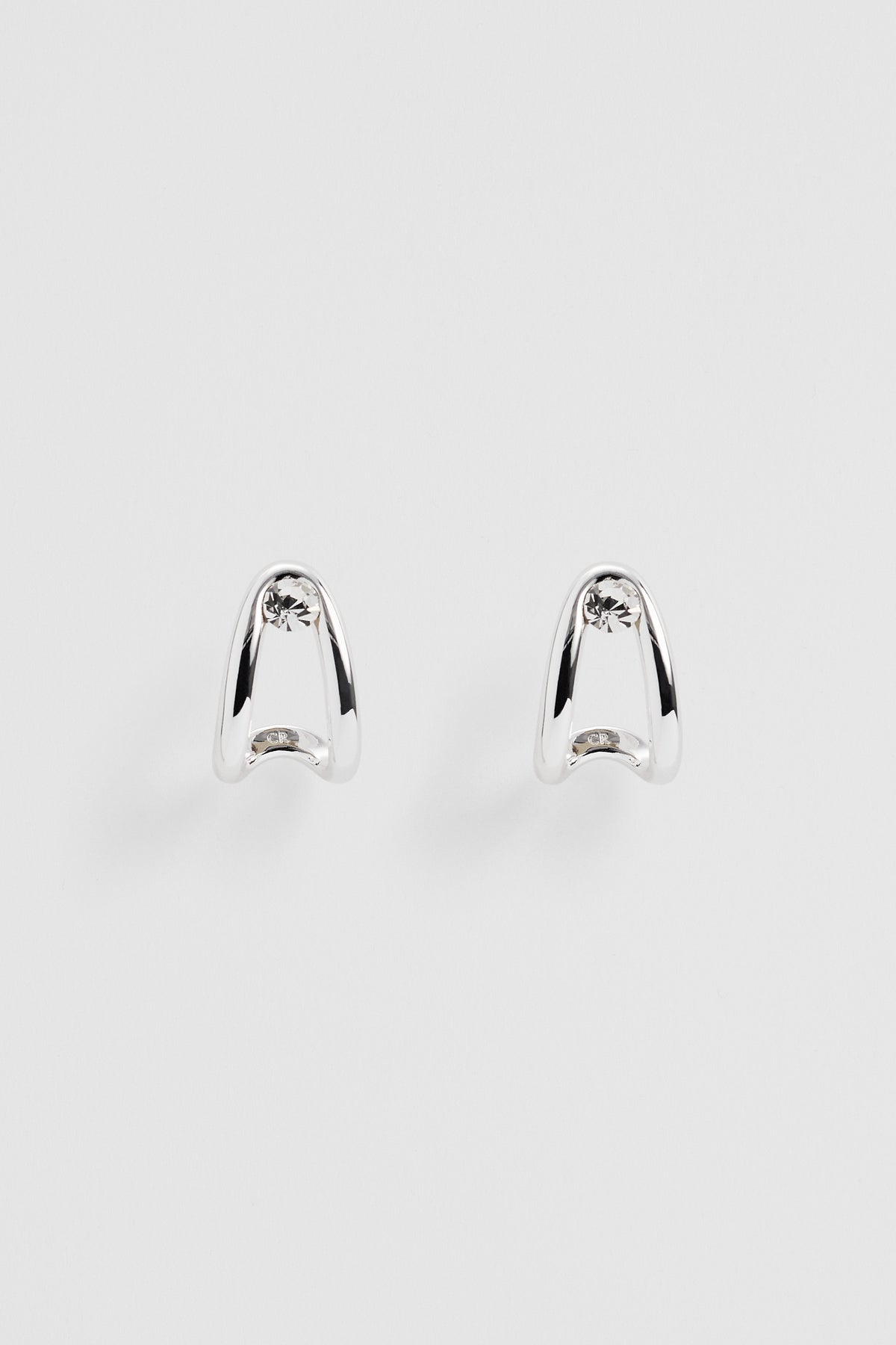 Zoey Crystal Huggie Earring