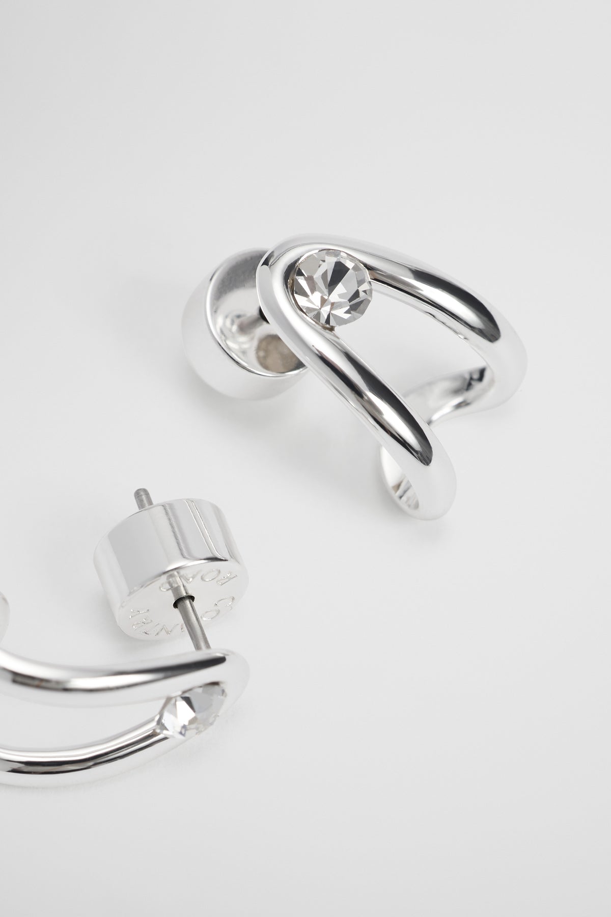 Zoey Crystal Huggie Earring