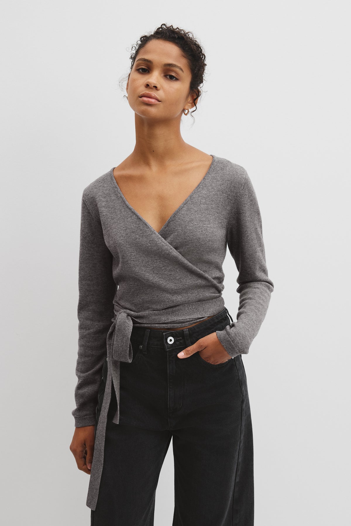Merino Wrap Knit